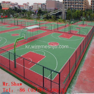 마당 보호를위한 PVC Coted Chain Link Fence